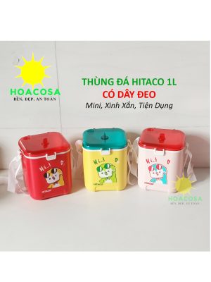 Thùng đá 1L có dây treo